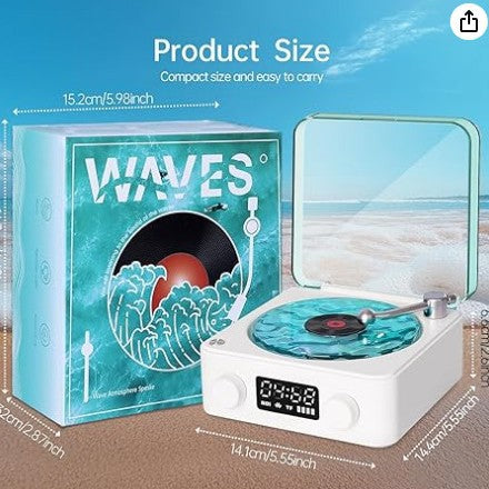 Mini Retro White Noise Bluetooth Speaker