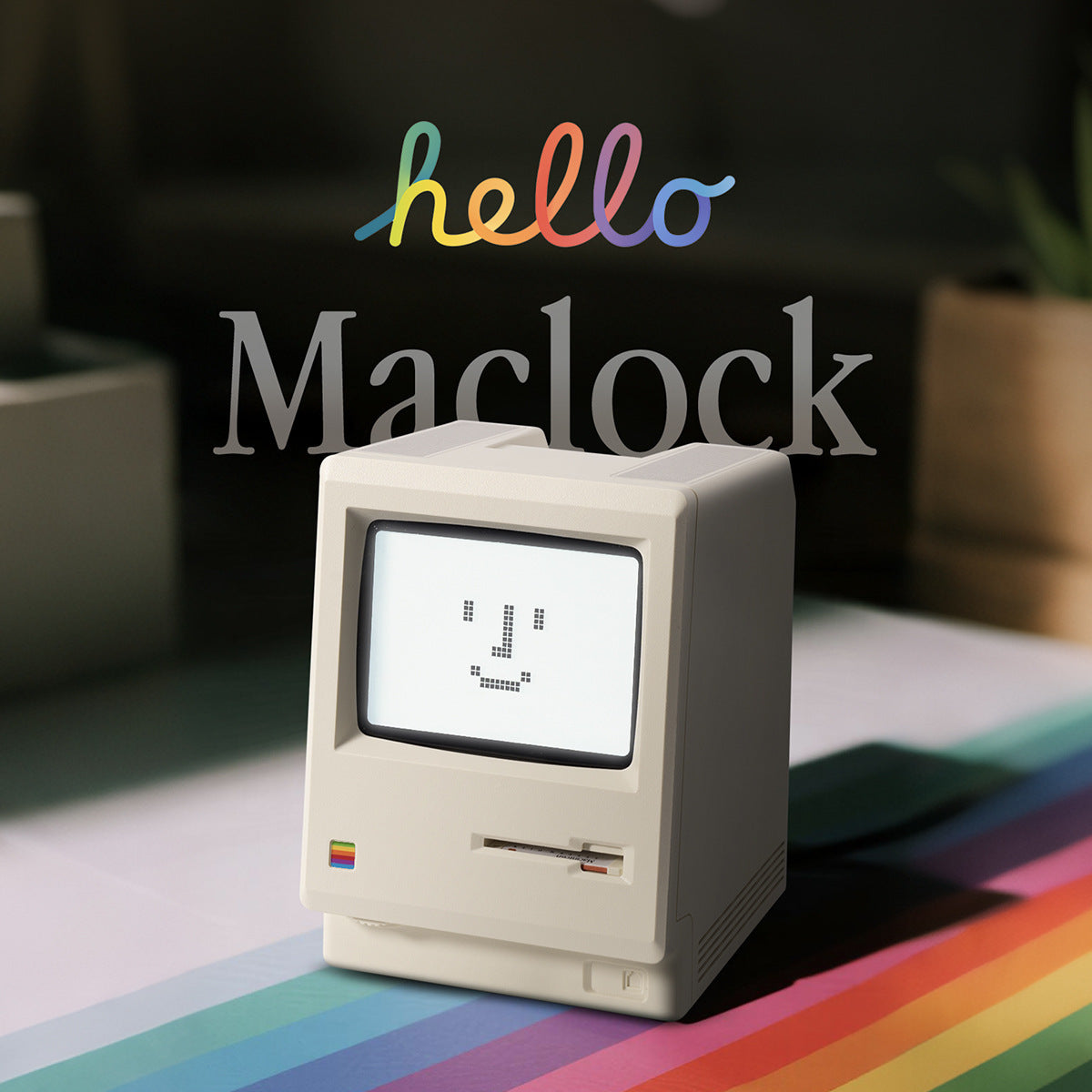 The Retro Digital Alarm Clock you didn't know you needed.