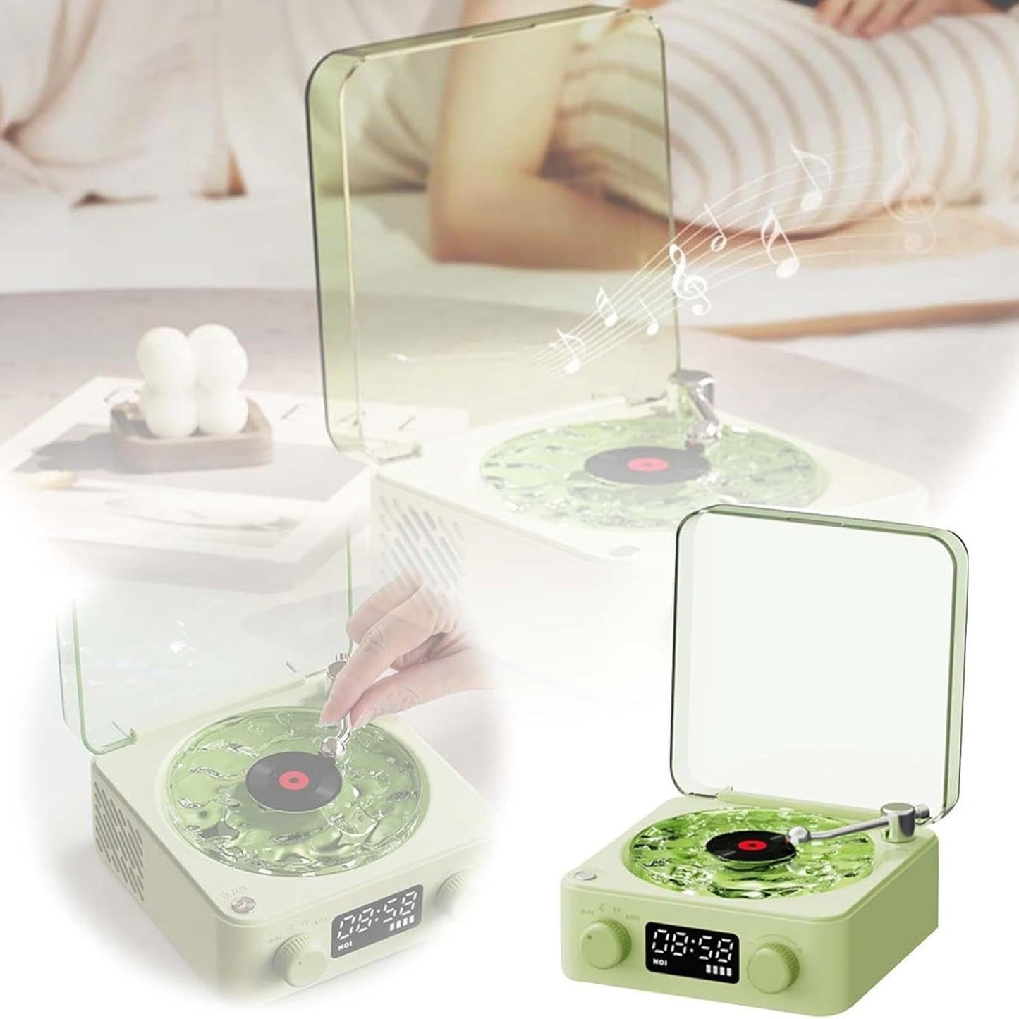 Mini Retro White Noise Bluetooth Speaker